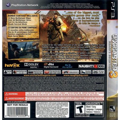 Uncharted 3 Drakes Deception Ps3