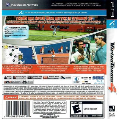 Virtua Tennis 4 Ps3 #1