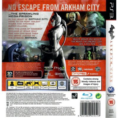 Batman Arkham City Ps3 #1