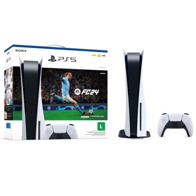 Console Playstation 5 Com Leitor (Voucher Ea Fc 24)