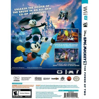Disney Epic Mickey 2 The Power Of Two Nintendo Wii U
