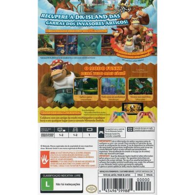 Donkey Kong Country Tropical Freeze Nintendo Switch