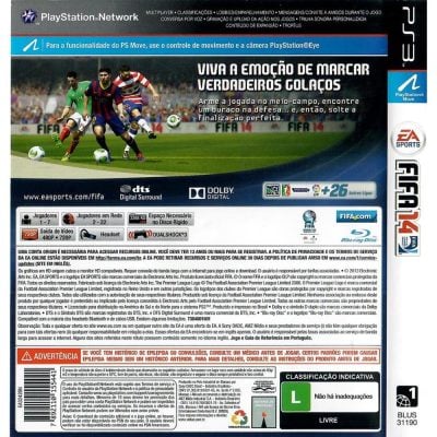 Fifa 14 Ps3 #2 (Sem Manual)