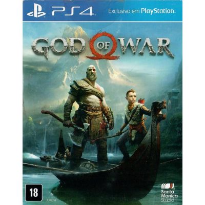 God Of War Ps4 (Case De Papelão)