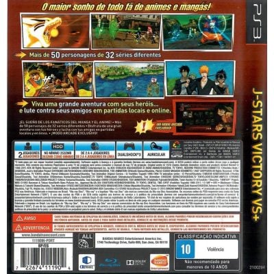 J-Stars Victory Vs+ Ps3 #1