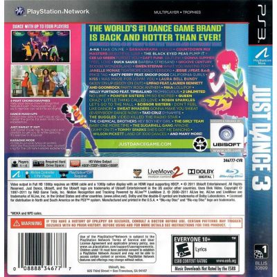 Just Dance 3 Ps3 #1