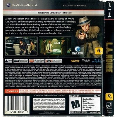 L.A. Noire Ps3 #3