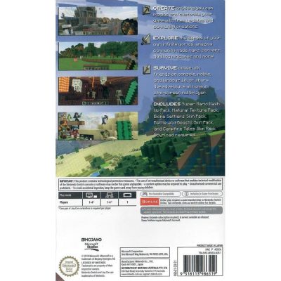 Minecraft Nintendo Switch