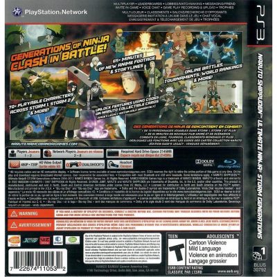 Naruto Shippuden Ultimate Ninja Storm Generations Ps3 #1