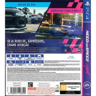 Need For Speed Heat Ps4