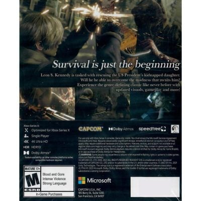 Resident Evil 4 Remake Xbox Series X
