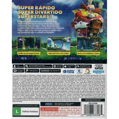 Sonic Superstar Ps5