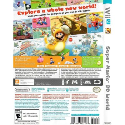 Super Mario 3D World Nintendo Wii U #1