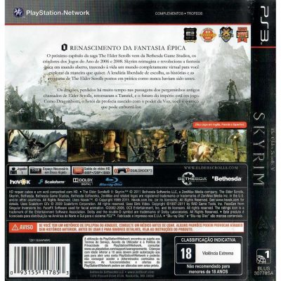 The Elder Scrolls V Skyrim Ps3 #1