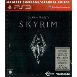 The Elder Scrolls V Skyrim Ps3 (Greatest Hits) #3* (Riscos,Capa)