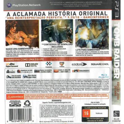 Tomb Raider Edição Jogo Do Ano Ps3 #3 (Sem Manual)