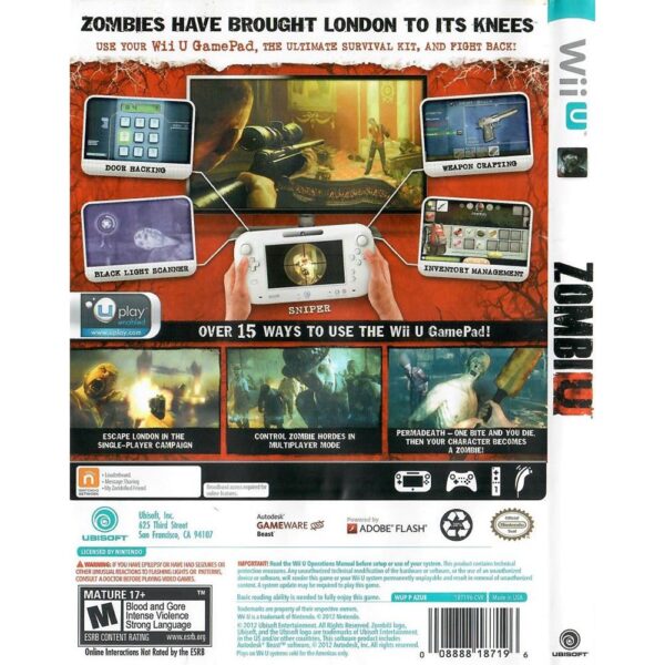 Zombiu Nintendo Wii U #2