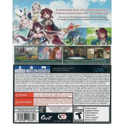 Atelier Sophie 2 The Alchemist The Mysterious Dream Ps4