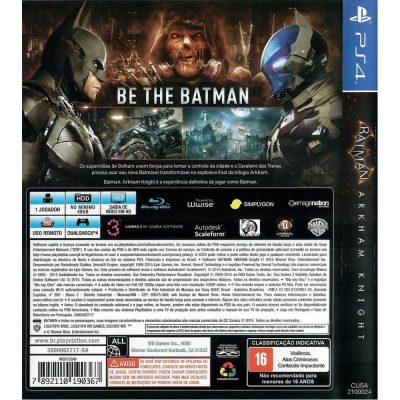 Batman Arkham Knight Ps4