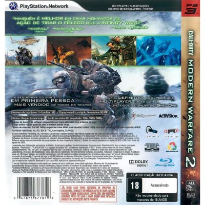 Call Of Duty Modern Warfare 2 Ps3