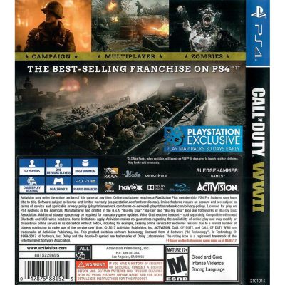 Call Of Duty Wwii Ps4 #1