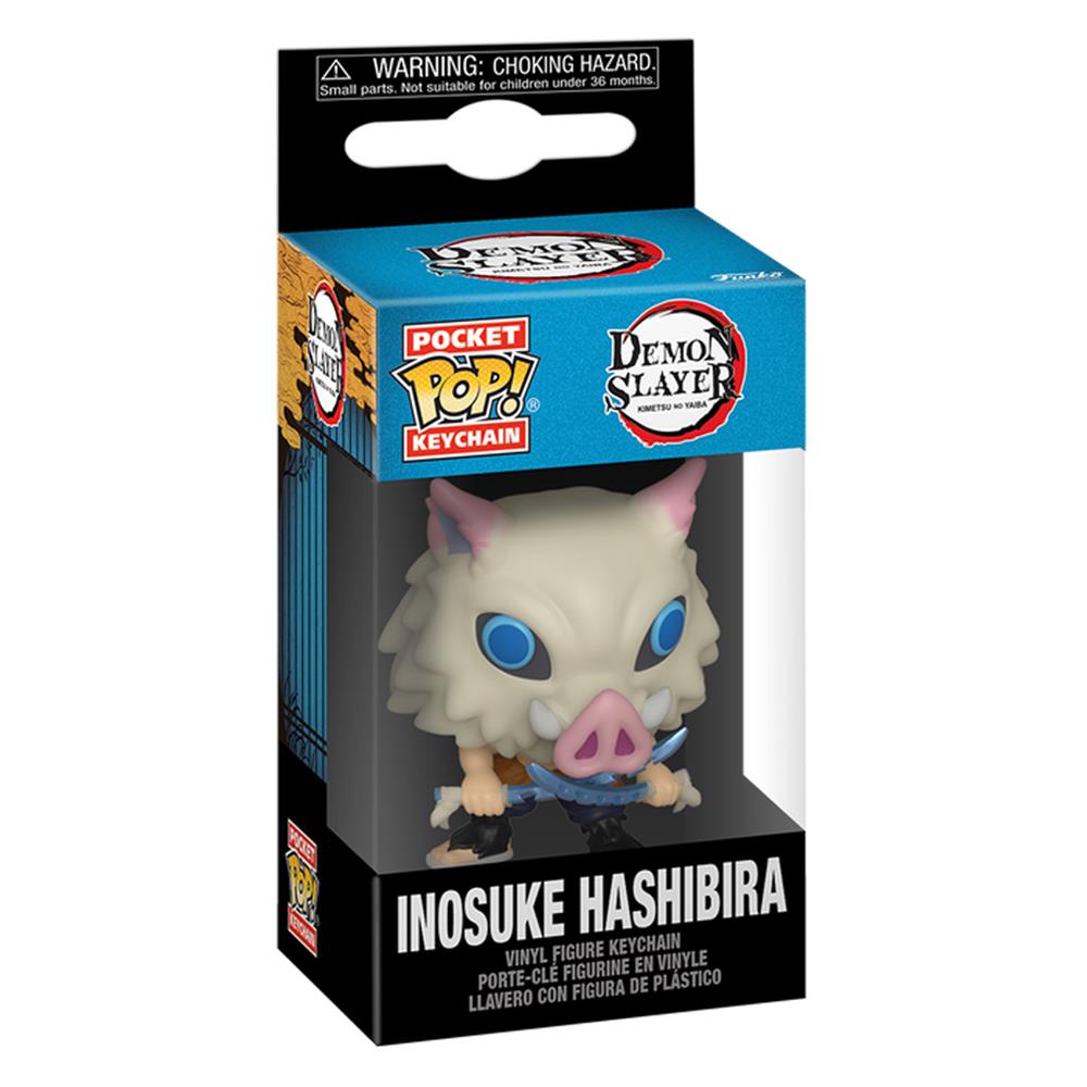 Chaveiro Funko Inosuke Hashibira (Pocket Pop Keychain Demon Slayer)