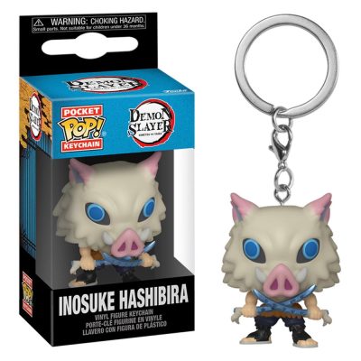 Chaveiro Funko Inosuke Hashibira (Pocket Pop Keychain Demon Slayer)