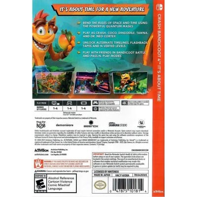 Crash Bandicoot 4 Its About Time Nintendo Switch