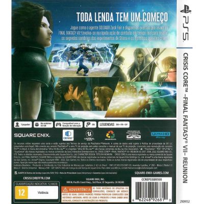 Crisis Core Final Fantasy Vii Reunion Ps5