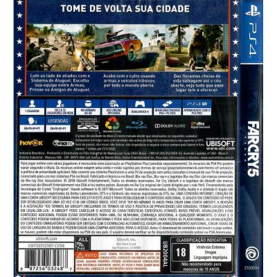 Far Cry 5 Ps4 #4 (Encarte Grudado)