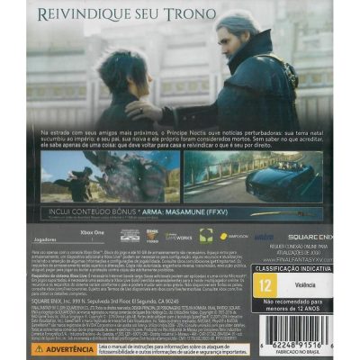 Final Fantasy Xv Xbox One