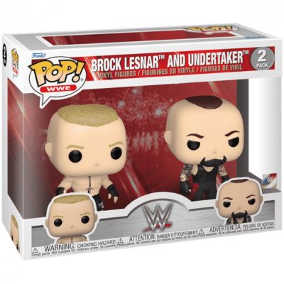 Funko Pop Brock Lesnar E Undertaker 2-Pack (Wwe)