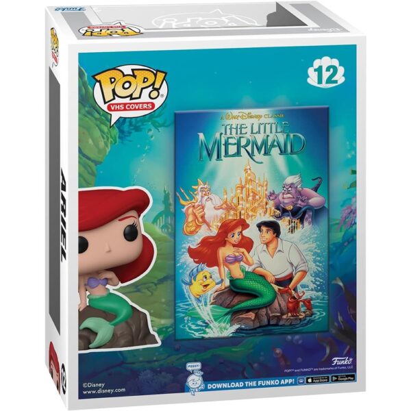 Funko Pop Disney The Little Mermaid Ariel 12 (Vhs Covers) (A Pequena Sereia)