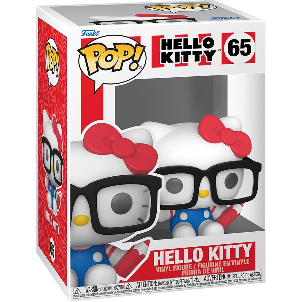 Funko Pop Hello Kitty Nerd 65 (With Glasses) (Sanrio) Funko Pop Hello Kitty Nerd 65 (With Glasses) (Sanrio)