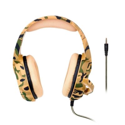Headset Gamer Multilaser Warrior Osborn, Drivers 40Mm, Army - Ph336 (Camuflado)