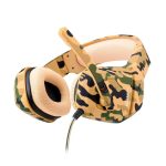Headset Gamer Multilaser Warrior Osborn, Drivers 40Mm, Army - Ph336 (Camuflado)