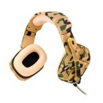 Headset Gamer Multilaser Warrior Osborn, Drivers 40Mm, Army - Ph336 (Camuflado)
