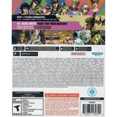 Jojos Bizarre Adventure All-Star Battle R Ps5