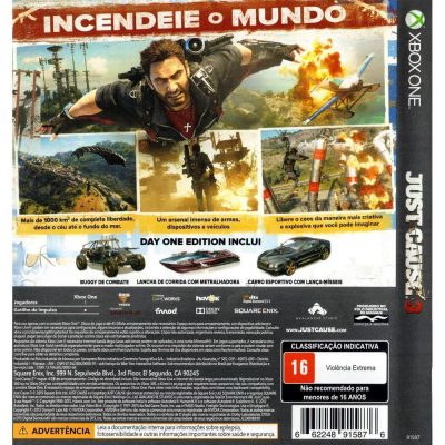 Just Cause 3 Edição Day One Xbox One