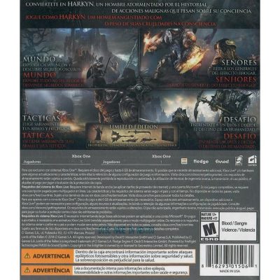 Lords Of The Fallen Xbox One