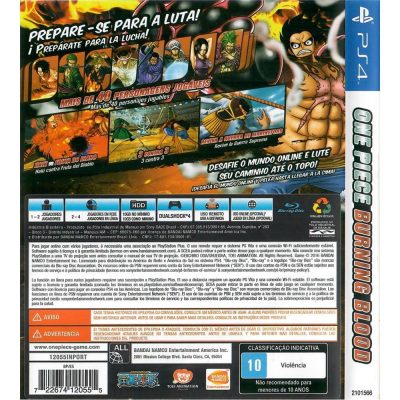 One Piece Burning Blood Ps4