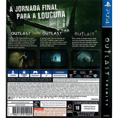 Outlast Trinity Ps4