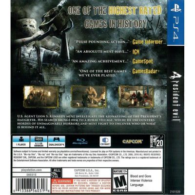 Resident Evil 4 Ps4