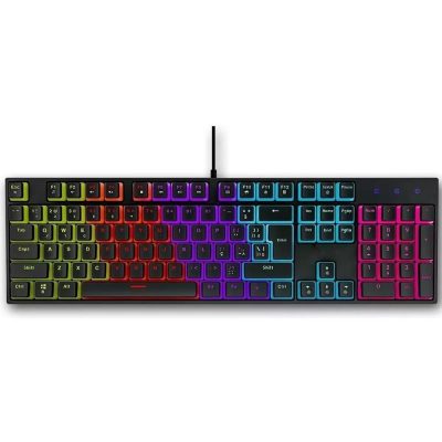 Teclado Gamer Mecanico Programavel Eg214 Dawn (Blue Switch, Teclas Pudding) Com Fio Evolut