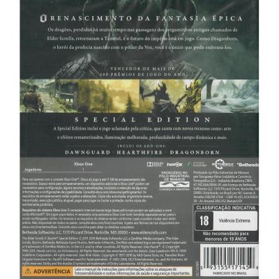 The Elder Scrolls V Skyrim Special Edition Xbox One