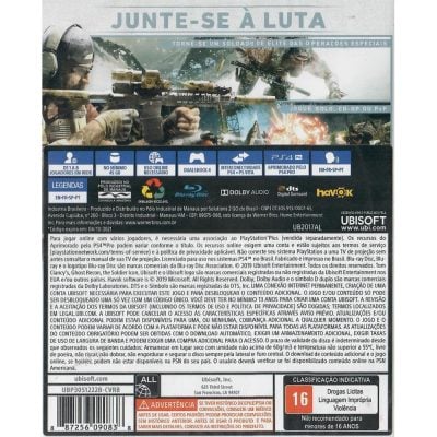 Tom Clancys Ghost Recon Breakpoint Ps4