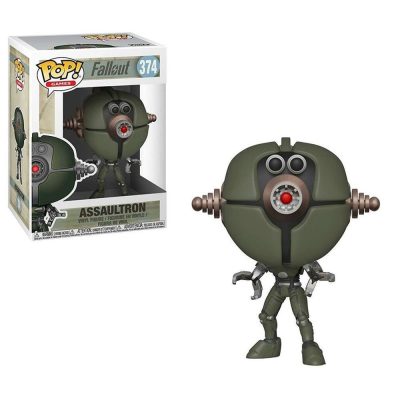3-Pack Funko Pop Fallout - Fera Ghoul #50 + Assaultron #374 + Super Mutant #51
