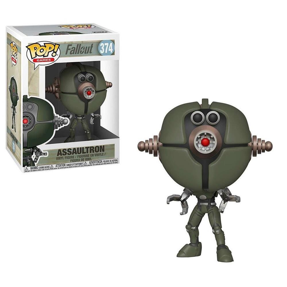 3-Pack Funko Pop Fallout - Fera Ghoul #50 + Assaultron #374 + Super Mutant #51