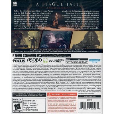 A Plague Tale Innocence Ps5