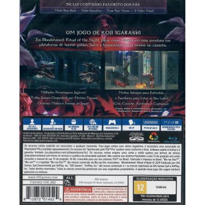 Bloodstained Ritual Of The Night Ps4